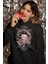 Kapüşonlu Sweatshirt Oversize Pokemon Baskılı Hoodie 3