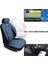 Fa Serisi - Isuzu D-Max ile Uyumlu Koltuk Kılıfı, Keten / Mavi Melanj 4