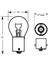 10 Adet 12V P21W 93 Düz Tek Duy Stop Sinyal Ampul Standart Işık 4