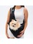 Siyah Crossbody Küçük Irk Köpek Çapraz Taşıma Çantası 2