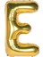 Folyo E Harfi Balon 100 cm Gold Altın Büyük Boy 40INC Folyo Balon 1