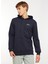 Jack Wolfskin Tommy Hoody Lacivert Erkek Kapüşonlu Sweatshirt 1000003TR 2