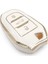 Peugeot 208 308 408 508 2008 3008 5008 Keyless Go Nano Anahtar Kılıfı 3 Buton Beyaz 3