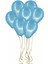 Metalik Mavi Balon 10 Adet 12 Inc Lateks Balon 1