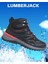 1766-CAMORA Anatomik Tabanlı Waterproof Trekking Spor Bot - NKT01766-SIYAH Kırmızı-40 1
