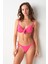 Maya Dolgulu Bikini Tek Üst Pembe 239101 2