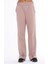 Fancy Kadın Yırtmaç Detaylı Bol Paça Basic Oversize Pantolon 5