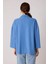 Düşük Kol Yakalı Yanlar Yırtmaçlı Örme Oversize Bluz 5
