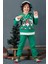 Unisex Çocuk Yılbaşı Christmas Noel Temalı 3 Cin Model Kapüşonlu 3 Ip Şardonlu 3 Parça Alt Üst Takım 1