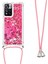 Le1-1 Serisi Xiaomi Redmi Için Long Lanyard Yumuşak Tpu Kapağı ile Iyi Korumalı Hareketli Hızlı ve Telefon Kasası Not 11 Pro+ 5g/redmi Note 11 Pro 5g (Çin) (Mediatek) -Pink (Yurt Dışından) 3