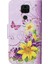 Desen Baskı Standı Cüzdan Deri Kılıfı Xiaomi Redmi Note 9/redmi 10X 4g-Sarı Lily (Yurt Dışından) 4