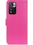 Klasik Stil Litchi Doku Pu Deri Anti-Shock Anti-Shock Manyetik Toka Telefon Kapağı Stand Cüzdan Kabuğu Xiaomi Redmi Note 11 Pro 5g (Çin) (Mediatek)/11 Pro+ 5g-Rose (Yurt Dışından) 4