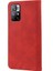 Xiaomi Redmi Için Note 11 5g (Çin) (Mediatek)/not 11T 5g/not 11S 5g Renk Ekleme Tam Koruma Deri Stand Cüzdan Kapağı Telefon Kılıfı Kırmızısı (Yurt Dışından) 3