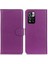 Klasik Stil Litchi Doku Pu Deri Anti-Shock Anti-Shock Manyetik Toka Telefon Kapağı Stand Cüzdan Kabuğu Xiaomi Redmi Note 11 Pro 5g (Çin) (Mediatek)/11 Pro+ 5g-Purple (Yurt Dışından) 1