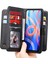 Pu Deri Stand Kartı Yuvaları Folio Flip Cüzdan Xiaomi Redmi Için Telefon Kılıfı Not 11 5g (Çin) (Mediatek)/redmi Not 5g/redmi Not 11S 5g-Black (Yurt Dışından) 1