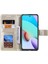 Xiaomi Için Redmi 10 4g (2021)/REDMI 10 2022 4g/redmi 10 Prime/redmi Not 11 4g (Mediatek) Baskılı Mandala Çiçek Pu Deri Deri Cüzdan Stand Telefon Flip Cover Case-Altın (Yurt Dışından) 4