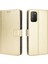 Çılgın At Cüzdanı Stand Deri Kabuğu, Xiaomi Poco M3-Gold Için Kayışlı (Yurt Dışından) 3