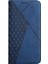 Rhombus Desen Xiaomi Için Stand Cüzdanlı Otomatik Absorlanmış Cilt Deri Deri Telefon Kılıfı Poco X3/poco X3 Nfc/poco X3 Pro-Sapfire (Yurt Dışından) 2