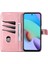 Deri Cüzdan Stand Telefon Kılıfı Flip Kart Yuvaları Xiaomi Redmi Için Tam Telefon Kabuğu Korunmalı 10 4g (2021)/REDMI 10 2022 4g/redmi Not 11 4g (Mediatek)/redmi 10 Prime-Rose Gold (Yurt Dışından) 4