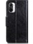 Cüzdan Tasarım Tam Koruma Nappa Doku Xiaomi Redmi K40/K40 PRO/K40 Pro+/mi 11I/POCO F3-Black Için (Yurt Dışından) 4