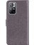 Xiaomi Redmi Için Not 11 5g (Çin) (Mediatek)/redmi Not 11T 5g/not 11S 5g Anti-Çizelge Pu Deri+Tpu Flip Telefon Kılıfı Şık Basılı Baykuş Çiçek Desen Cüzdan Kabuk Grey (Yurt Dışından) 2