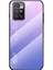 Temperli Cam+Tpu Çerçeve Ince Işık Koruyucu Hibrit Kapak Kılıfı Xiaomi Redmi 10 4g (2021)/10 2022 4g/not 11 4g (Mediatek) -Pink Mor (Yurt Dışından) 1