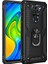 4U Sky Xiaomi Redmi Için Kickstand Armor Cep Telefonu Kılıfı ile Pc+Tpu Note 9/redmi 10X 4g-Black (Yurt Dışından) 1