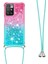 Gradyan Quicksand Serisi Glitter Akan Sıvı Yumuşak Tpu Tampon Yastık Koruyucu Telefon Kılıfı Xiaomi Redmi 10/redmi 10/redmi Not 11 (Mediatek)/redmi 10 Prime-Pink/mavi (Yurt Dışından) 3
