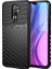 Thunder Serisi Twill Texture Yumuşak Tpu Telefon Kılıfı Xiaomi Redmi 9-Black (Yurt Dışından) 1