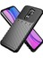 Thunder Serisi Twill Texture Yumuşak Tpu Telefon Kılıfı Xiaomi Redmi 9-Black (Yurt Dışından) 3