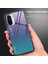 Xiaomi Redmi K40/REDMI K40 Pro/poco F3/mi 11I-DOĞRU/MAVI Için Ince Hafif Hafif Temperli Cam Renk Gradyan Geri Kılıf Kapağı (Yurt Dışından) 3