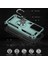 Damla Geçirmez Anti-Çizik Sert Pc Yumuşak Tpu Cep Telefon Kılıfı ile Xiaomi Redmi Için Ring Kickstand Note 11 Pro 5g (Çin) (Mediak)/note 11 Pro+ 5g-Dark Green (Yurt Dışından) 2
