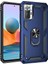 Combo Tasarım Pc+Tpu Anti-Drop Hibrid Telefon Kickstand ile Xiaomi Redmi Note 10 Pro/note 10 Pro Max-Blue (Yurt Dışından) 2