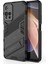 Şok Geçirmez Yumuşak Tpu Sert Pc Sırt Çizilmeye Dayanıklı Kapak Xiaomi Redmi Için Kickstand ile Note 11 Pro 5g (Çin) (Mediatek)/11 Pro+ 5g-Black (Yurt Dışından) 2