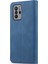Shockroof Anti-Drop Cüzdan Tasarım Telefon Kılıfı Flip Telefon Kapağı Xiaomi Redmi Note 10 Pro 5g/poco X3 Gt-Blue (Yurt Dışından) 3
