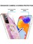 Xiaomi Redmi Için Note 11 5g (Çin) (Mediatek)/redmi Not 11S 5g/redmi Not 11T 5g Yüzük Kickstand Mermer Kılıf Yumuşak Tpu Elektrokaplama Çerçevesi Arka Kapak-Imtiyaz (Yurt Dışından) 3