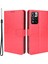 Çılgın At Doku Anti Drop Anti-Drop Şık Pu Deri Cüzdan Xiaomi Redmi Için Kullanışlı Kayış ile Manyetik Kapanma Kılıfı Not 11 Pro+ 5g/redmi Note 11 Pro 5g (Çin) (Mediatek) -Red (Yurt Dışından) 1