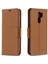 Xiaomi Redmi Için Cüzdan Kapağı ile Litchi Cilt Şık Deri 9-Brown (Yurt Dışından) 4