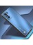 Xiaomi Redmi K40/K40 Pro/poco F3/mi 11I Için Fırçalanmış Telefon Kasası, Tpu Çerçeve Alüminyum Alaşım Geri Toz Geçirmez Kapak Mavisi (Yurt Dışından) 2