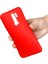 Xiaomi Redmi 9-Red Için Sıvı Silikon Telefon Kapağı Kılıfı (Yurt Dışından) 4