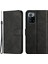 Stripe Deri Telefon Kasası Düz Renk Manyetik Toka Şok Geçirmez Cüzdan Telefon Kabuğu Xiaomi Redmi Note 10 Pro 5g/poco X3 Gt 5g-Black (Yurt Dışından) 1