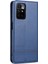 Dayanıklı Cüzdan Tasarım Pu Deri Deri Şok Geçirmez Telefon Kapak Kılıfı Xiaomi Redmi 10 4g (2021)/REDMI 10 2022 4g/redmi Note 11 4g (Mediatek)/redmi 10 Prime-Blue (Yurt Dışından) 3
