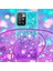 Gradyan Quicksand Serisi Glitter Akan Sıvı Yumuşak Tpu Tampon Yastık Koruyucu Telefon Kılıfı Xiaomi Redmi 10/redmi 10/redmi Not 11 (Mediatek)/redmi 10 Prime-Blue/mor (Yurt Dışından) 4