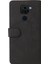 Iki Renkli Ekleme Manyetik Toka Tasarımı Dayanıklı Şok Geçirmez Pu Deri Cüzdan Kılıfı Xiaomi Redmi Note 9 (Mtk Helio G85) -Black (Yurt Dışından) 3