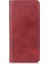 Bölünmüş Deri Otomatik Emici Cüzdan Standı Xiaomi Redmi Için Kabuk Telefon Kapağı Not 11 4g (Mediatek)/redmi 10 4g/redmi 10 2022 4g/10 Prime-Red (Yurt Dışından) 2