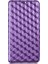 3D Rhombus Desen Pu Deri Stand Cüzdan Koruyucu Telefon Kılıfı Xiaomi Redmi Not 11 5g (Çin) (Mediatek)/redmi Not 11T 5g/redmi Not 11S 5g-Purple (Yurt Dışından) 2