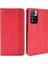 Mozaik Sınır Deseni Deri Retro Cüzdan Xiaomi Için Retro Cüzdan Koruyucu Kapak Not 11 Pro+ 5g/redmi Note 11 Pro 5g (Çin) (Mediatek) -Red (Yurt Dışından) 1