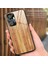Ahşap Tahıl Deseni Tpu+Xiaomi Için Temsilli Cam Geri Kılıf Not 10 Pro/not 10 Pro Max-Wine Kırmızı (Yurt Dışından) 2