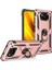 Pc+Tpu Hibrid Anti-Fall Anti-Fone Case Koruyucu Kapak Xiaomi Poco Için Ring Kickstand ile (Yurt Dışından) 2