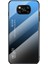 Gradyan Renk Temsilli Cam+Pc+Tpu Combo Xiaomi Poco X3/poco X3 Nfc-Blue/siyah Için (Yurt Dışından) 1